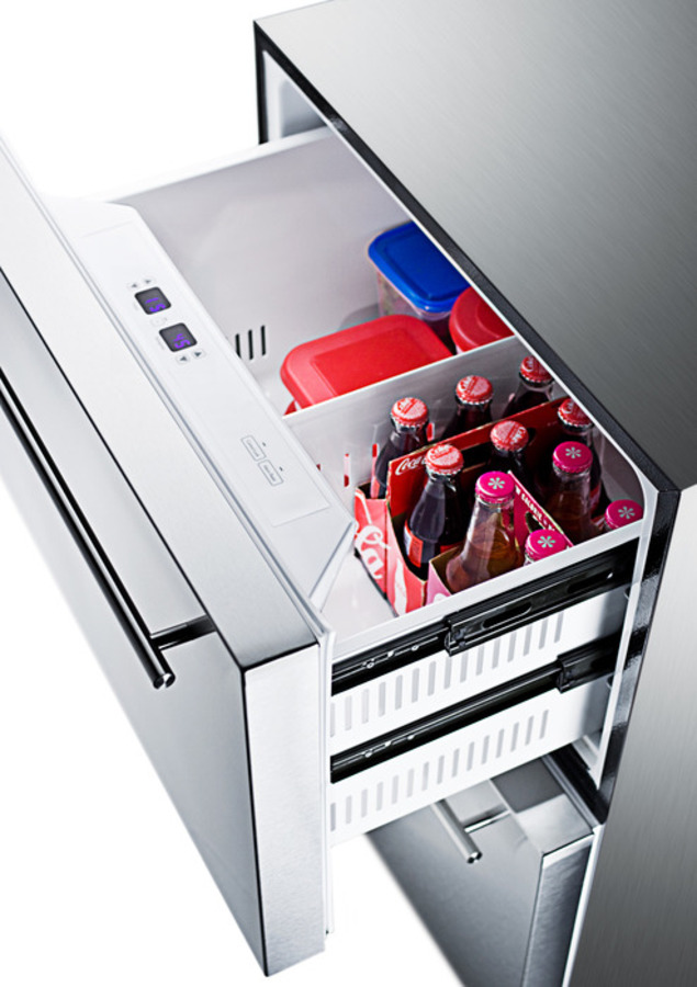 24" Wide 2-Drawer Refrigerator-Freezer SPRF2D5
