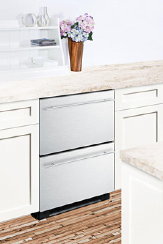 24" Wide 2-Drawer Refrigerator-Freezer SPRF2D5