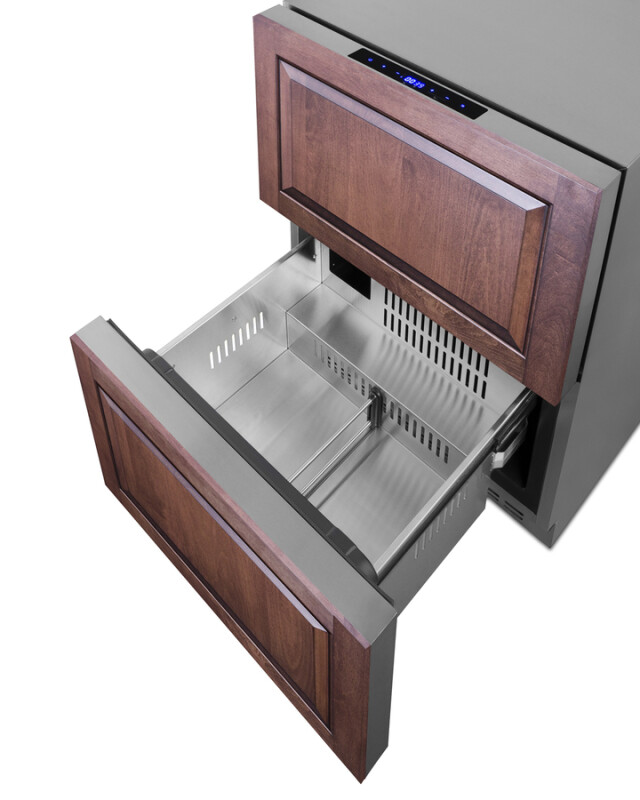 24" Wide 2-Drawer Refrigerator-Freezer view 2