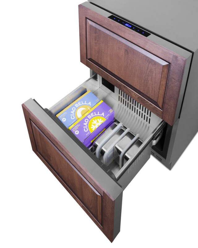 24" Wide 2-Drawer Refrigerator-Freezer view 3