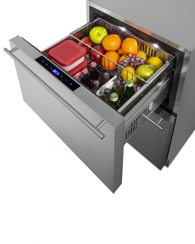 24" Wide 2-Drawer Refrigerator-Freezer view 11