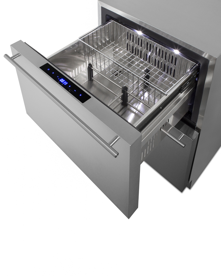 24" Wide 2-Drawer Refrigerator-Freezer SPRF34D7