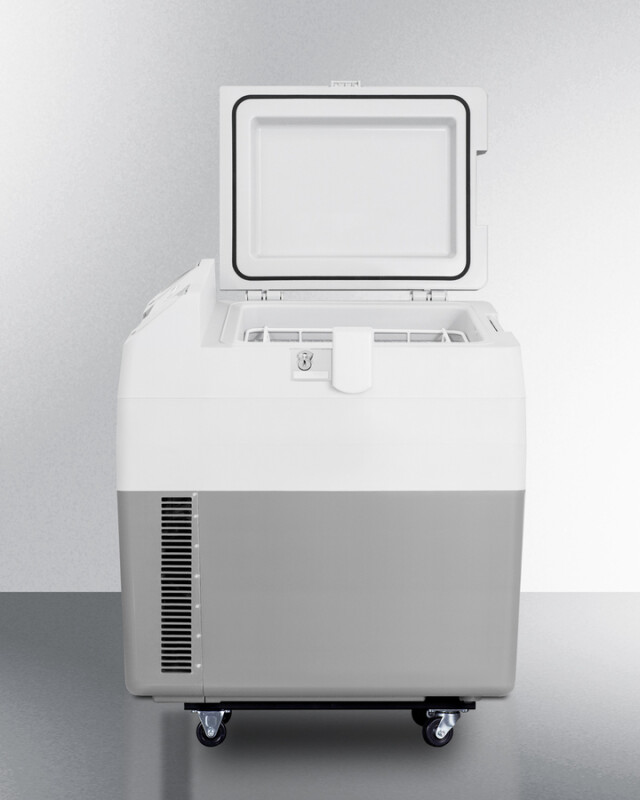 Portable Refrigerator/Freezer with Lock SPRF36M2