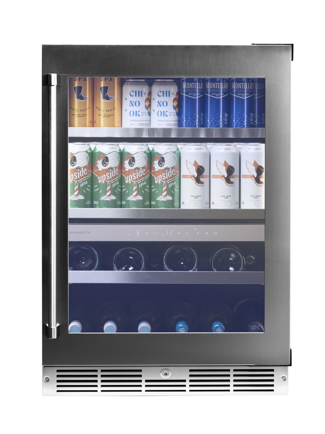 Pro Gen 3 24″ Built-in Wine And Beverage Center SPRWBC052D3SS