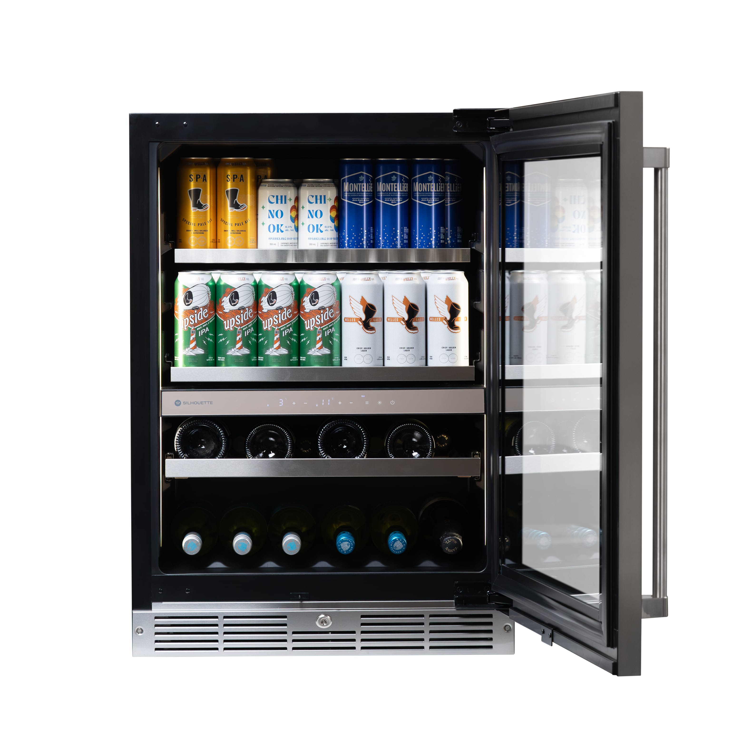 Pro Gen 3 24″ Built-in Wine And Beverage Center SPRWBC052D3SS