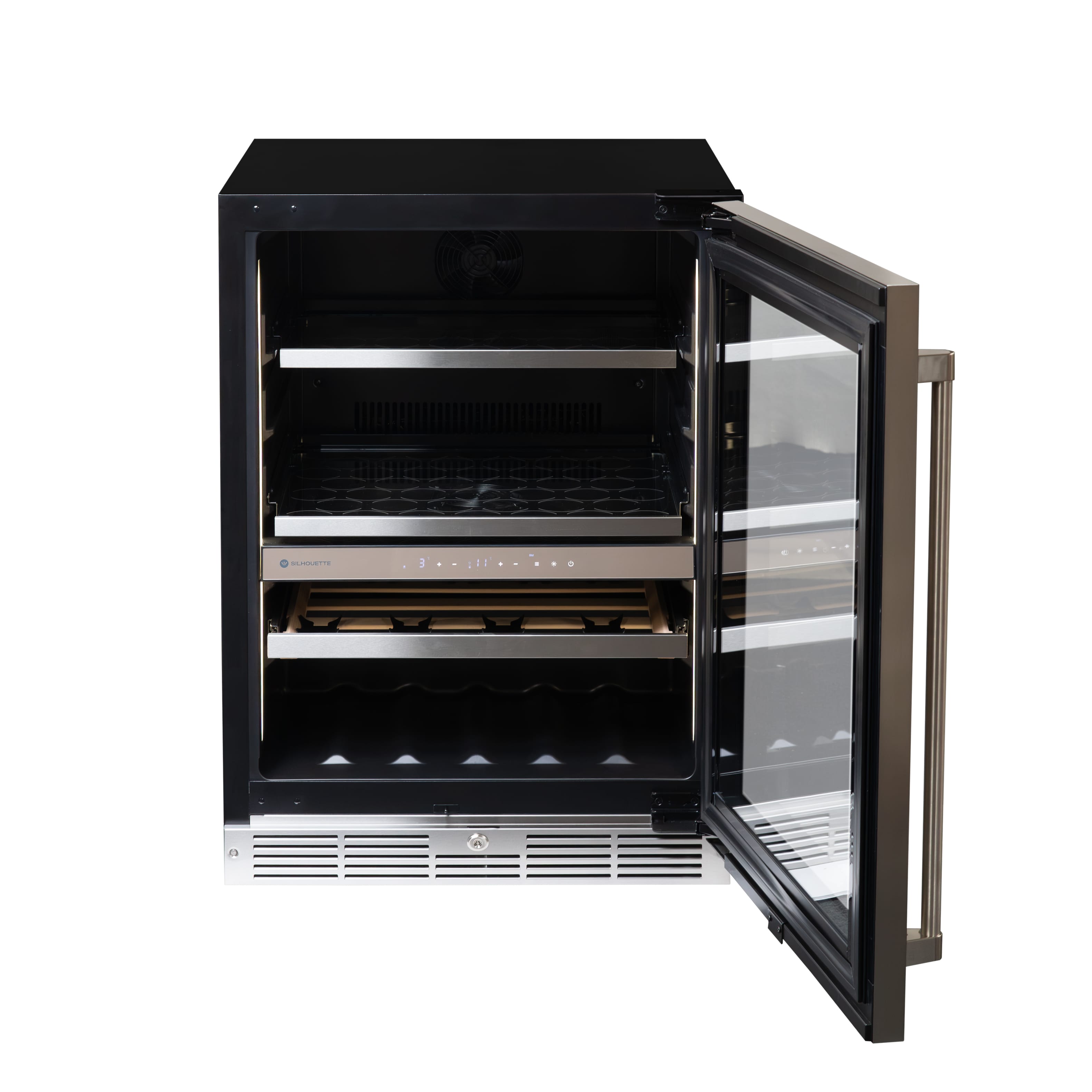 Pro Gen 3 24″ Built-in Wine And Beverage Center SPRWBC052D3SS