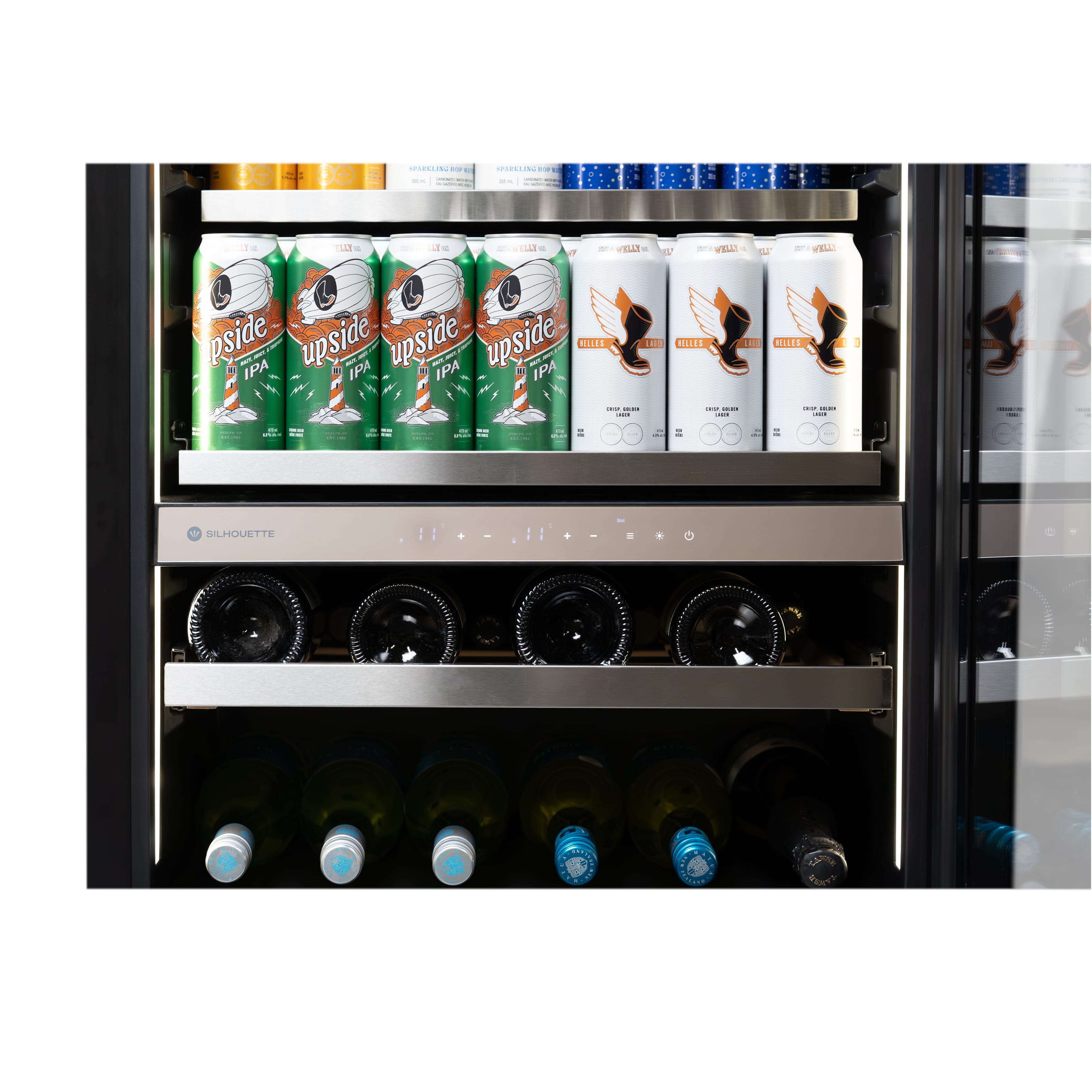 Pro Gen 3 24″ Built-in Wine And Beverage Center SPRWBC052D3SS