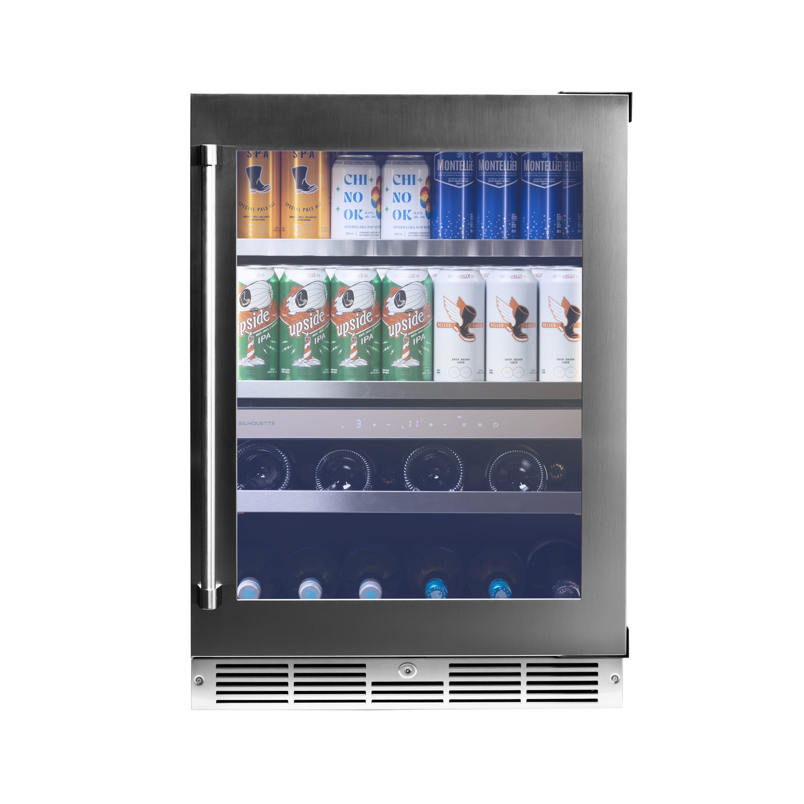 Pro Gen 3 24″ Built-in Wine And Beverage Center SPRWBC052D3SS