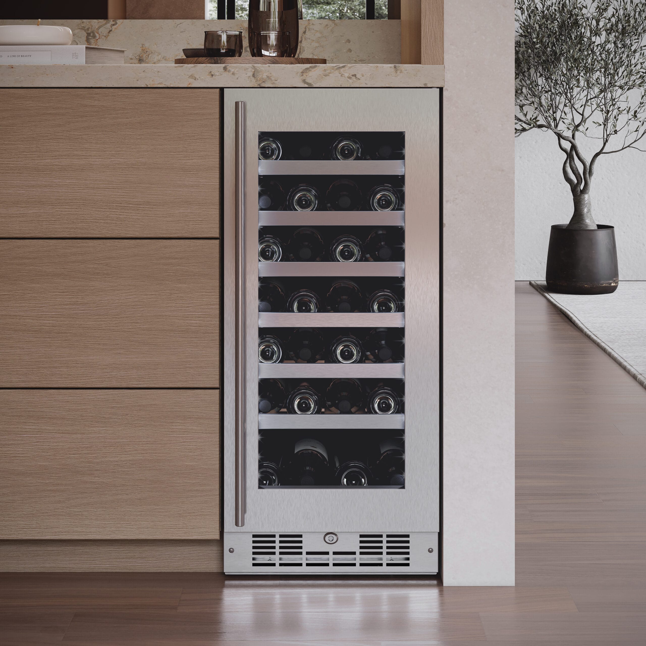 Pro 28 Bottle Built-in Wine Cellar SPRWC031D1SS