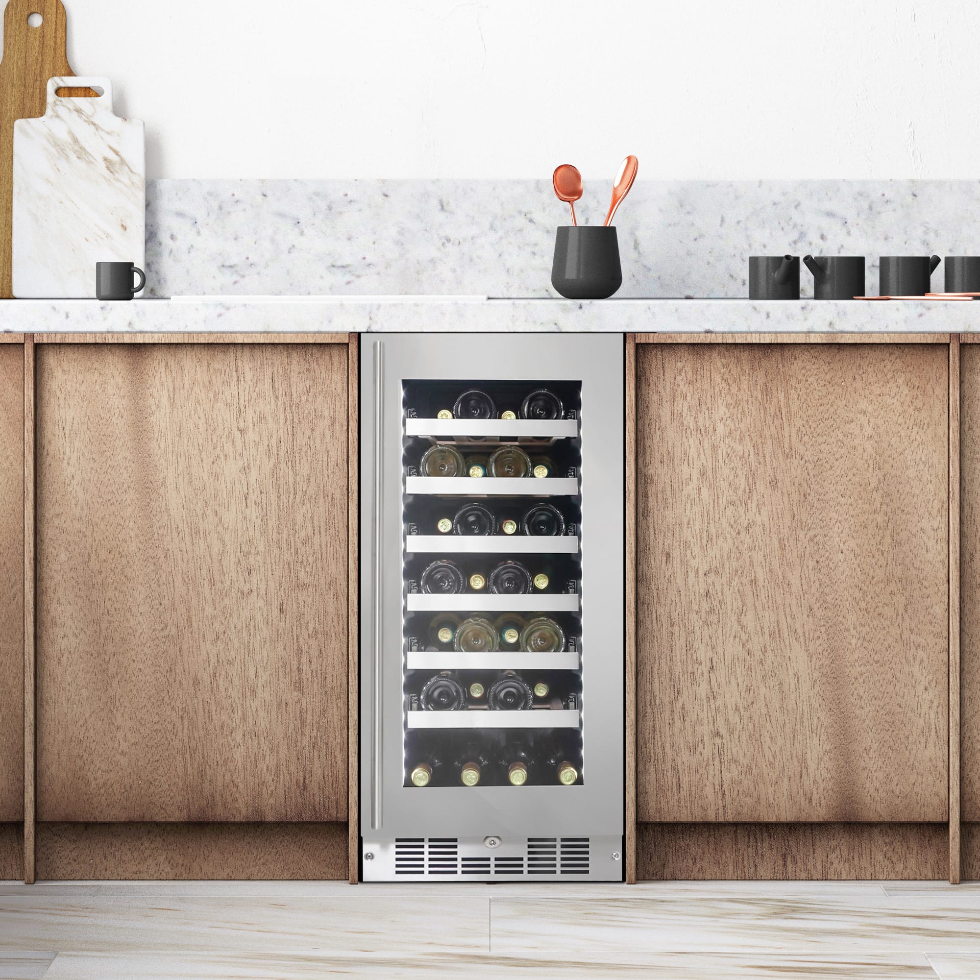 Pro 28 Bottle Built-in Wine Cellar SPRWC031D1SS