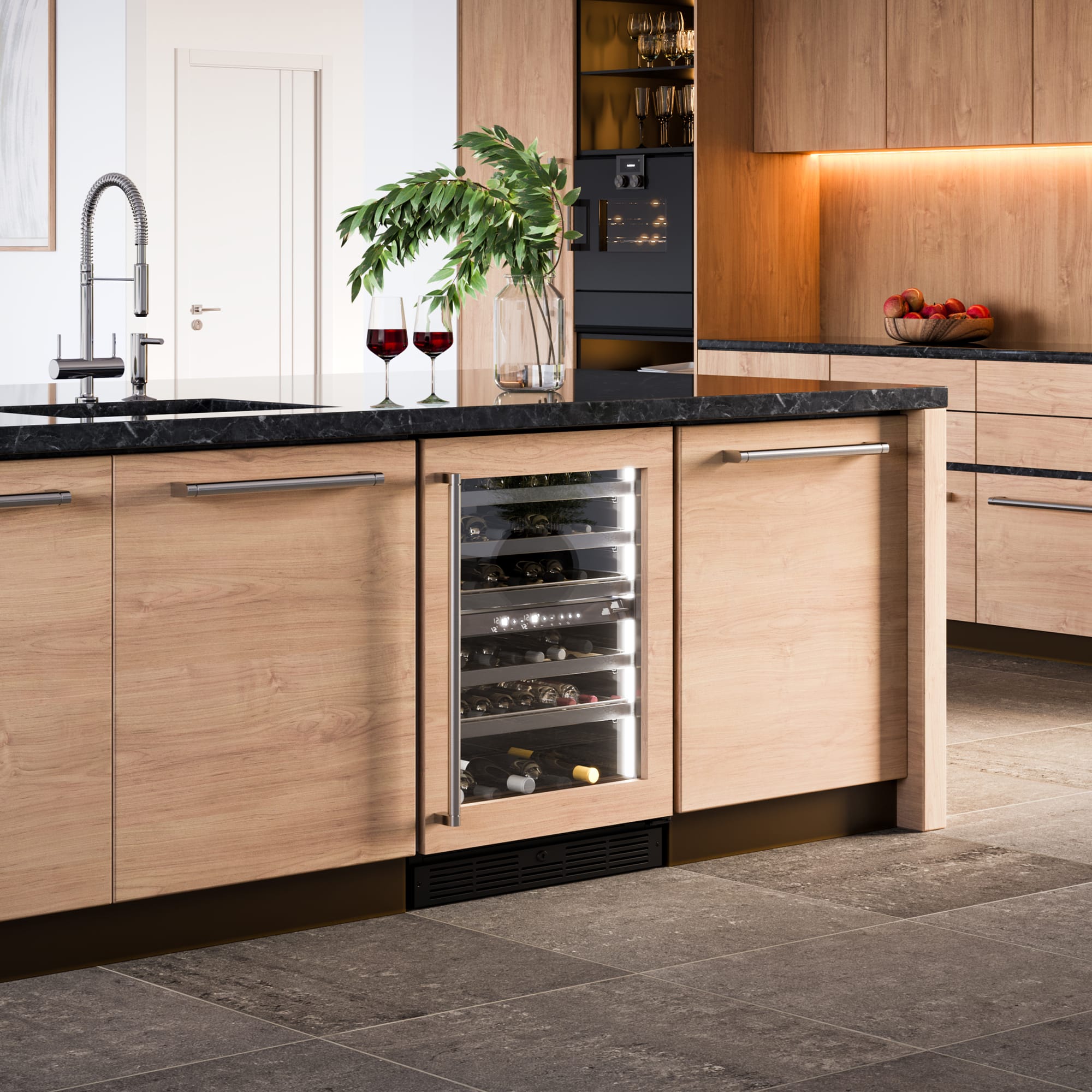 Pro Gen 3 24” Built-in Wine Cellar Panel-ready SPRWC052D3SSP