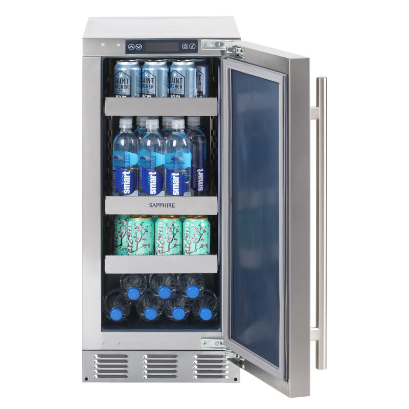 Refrigerator 15" with Factory Installed Lock | Indoor SR15PR, product image 2 of 3