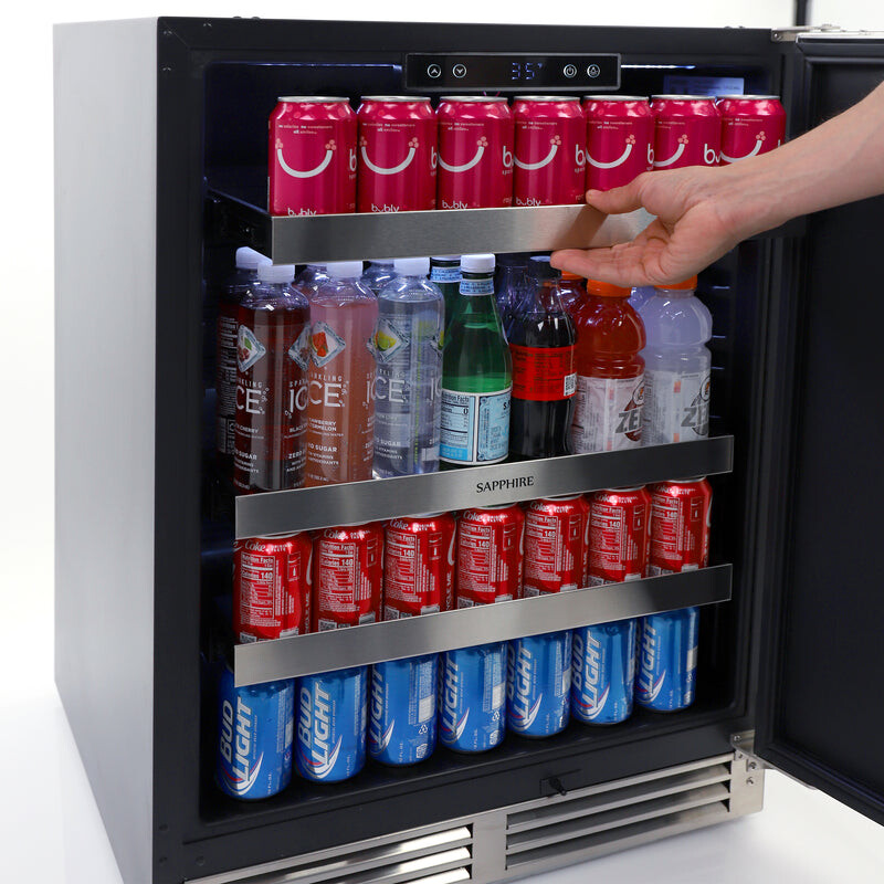Series 3 24" Indoor/Outdoor Premium Refrigerator SR243SS, product image 3 of 11