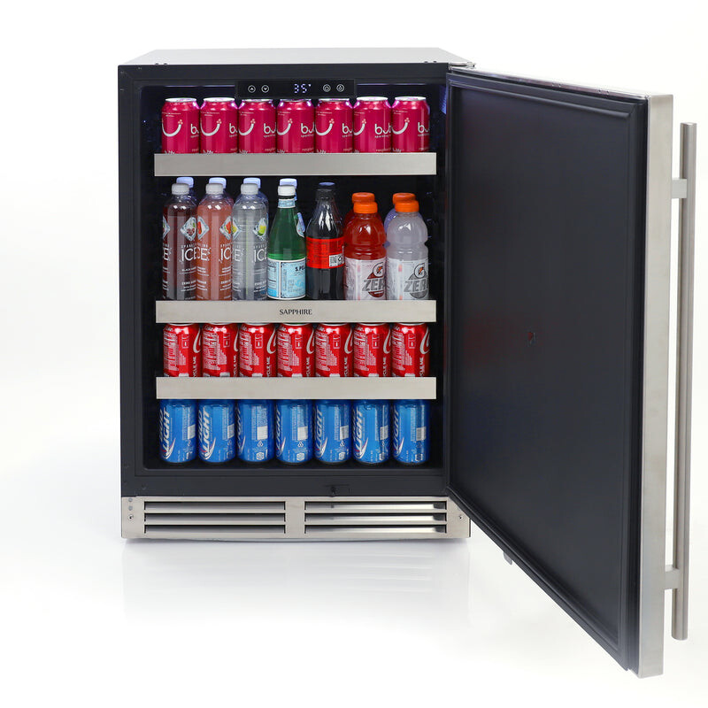 Series 3 24" Indoor/Outdoor Premium Refrigerator SR243SS, product image 7 of 11
