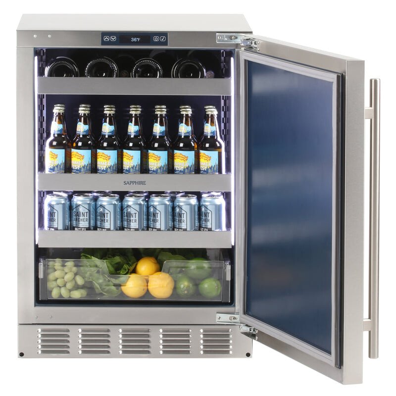 24" Refrigerator | Indoor SR24SS, product image 2 of 3