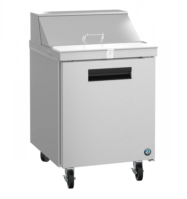 SR27B-8, Refrigerator, Single Section Sandwich Prep Table, Stainless DoorTitle SR27B8