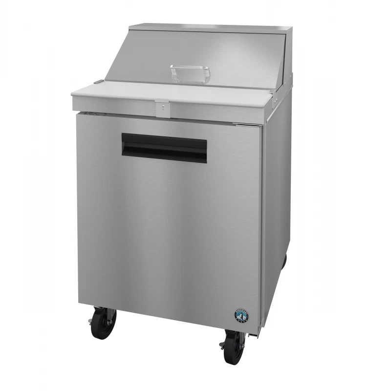 SR27B-8, Refrigerator, Single Section Sandwich Prep Table, Stainless DoorTitle SR27B8
