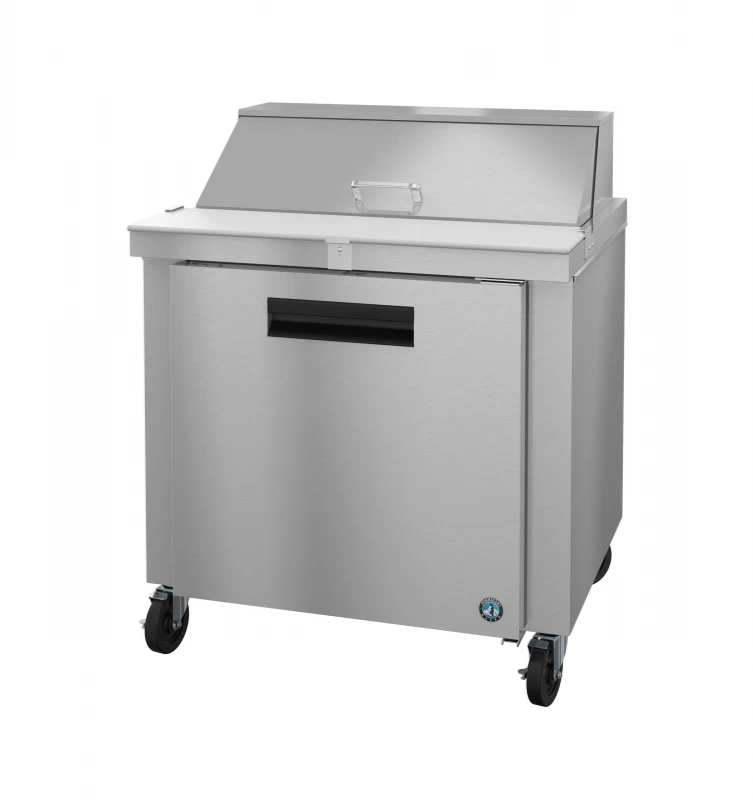 SR36B-10, Refrigerator, Single Section Sandwich Prep Table, Stainless DoorTitle SR36B10