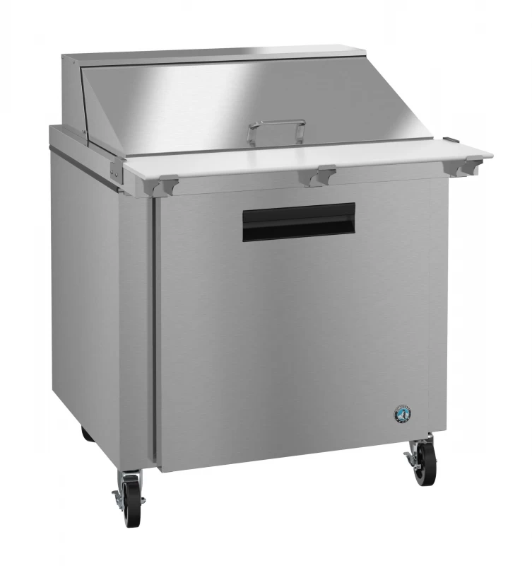 SR36B-15M, Refrigerator, Single Section Mega Top Prep Table, Stainless DoorTitle SR36B15M