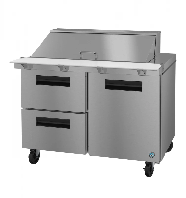 SR48B-18MD2, Refrigerator, Two Section Mega Top Prep Table, Drawer/Door ComboTitle SR48B18MD2