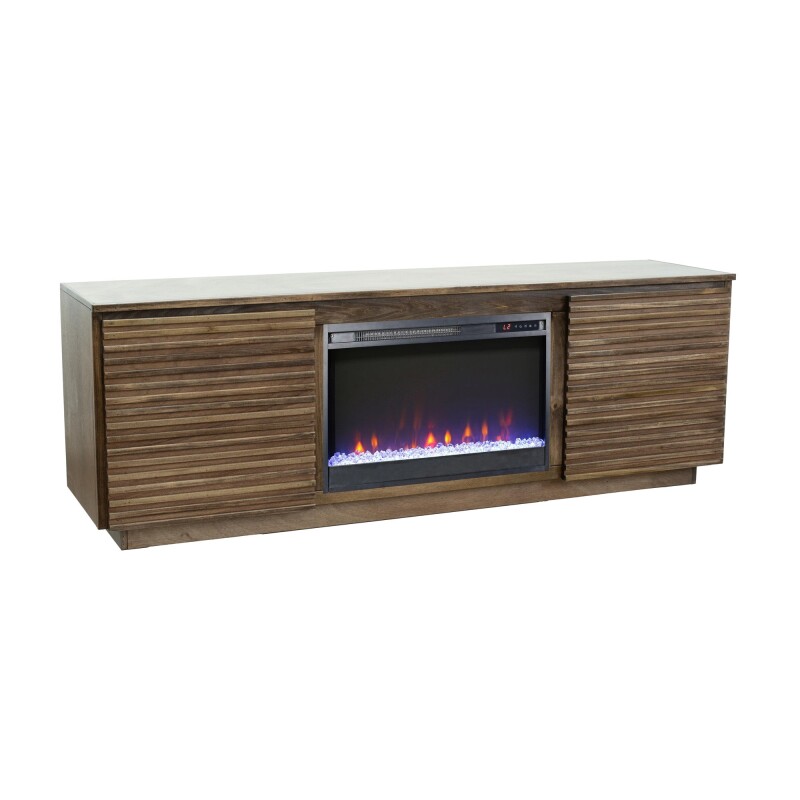Stardust 73" Fireplace Console SR5210BRB