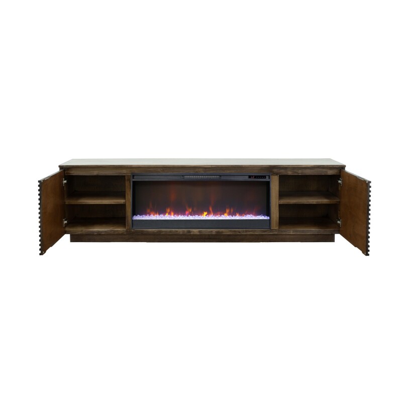 Stardust 89" Fireplace Console SR5410BRB