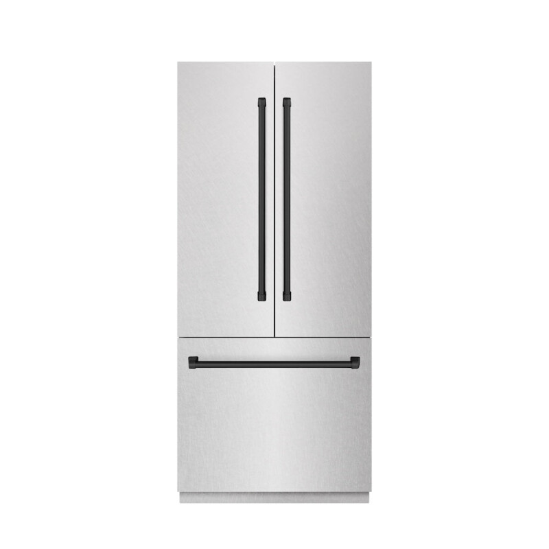 Autograph Edition 36 in. 19.6 cu. ft. French Door Built-In Bottom Freezer Refrigerator with Water Dispenser and Ice Maker SRBIVZSN36MB