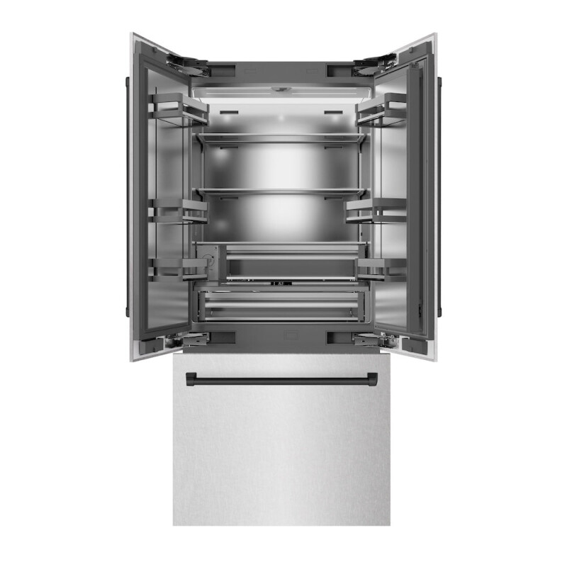 Autograph Edition 36 in. 19.6 cu. ft. French Door Built-In Bottom Freezer Refrigerator with Water Dispenser and Ice Maker SRBIVZSN36MB