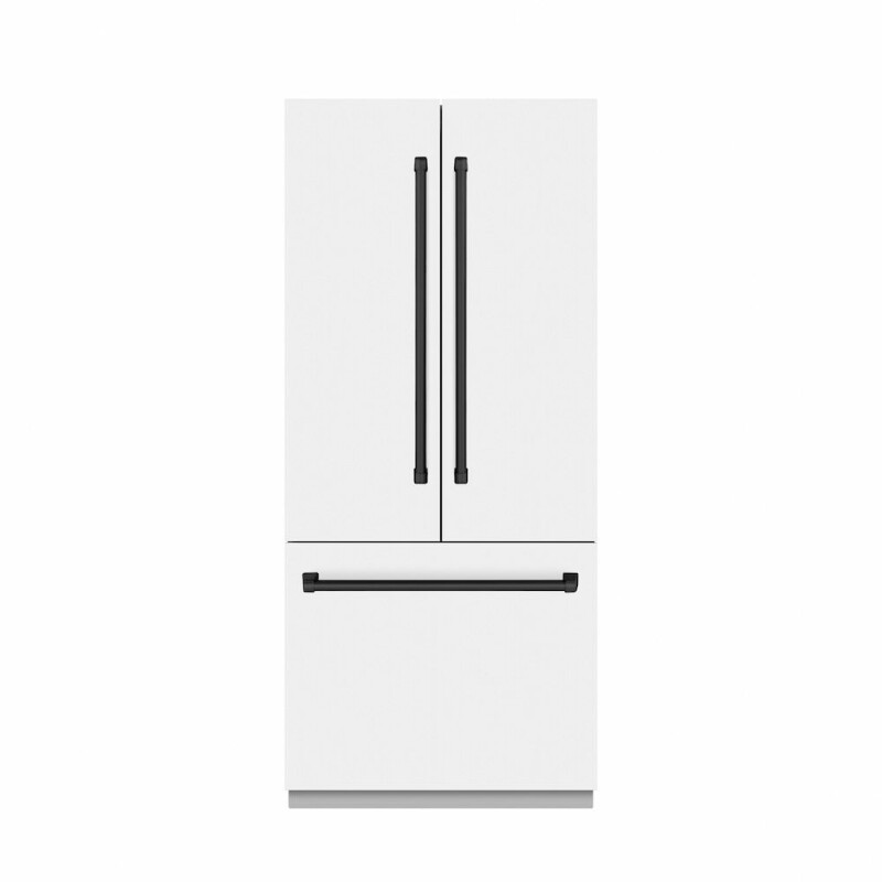 Autograph Edition 36 in. 19.6 cu. ft. French Door Built-In Bottom Freezer Refrigerator with Water Dispenser and Ice Maker SRBIVZWM36MB