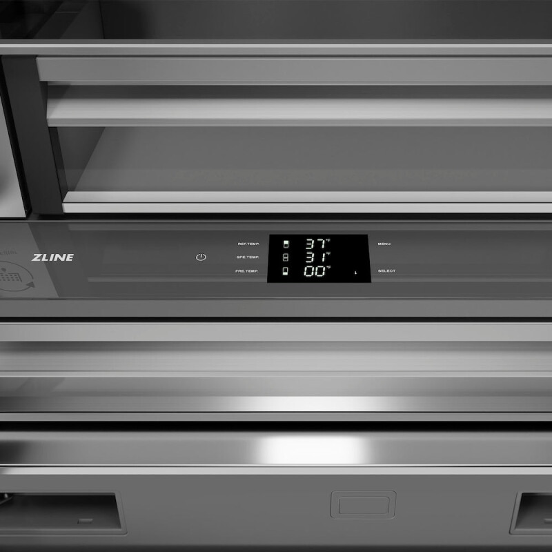 Autograph Edition 36 in. 19.6 cu. ft. French Door Built-In Bottom Freezer Refrigerator with Water Dispenser and Ice Maker SRBIVZWM36MB