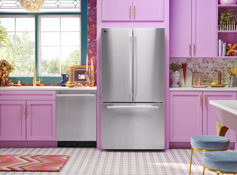 LG STUDIO 27 cu. ft. Smart Counter-Depth MAX™ French Door Refrigerator view 5