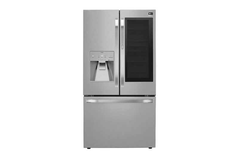 LG STUDIO 24 cu. ft. Smart wi-fi Enabled InstaView® Door-in-Door® Counter-Depth Refrigerator with Craft Ice™ Maker SRFVC2406S