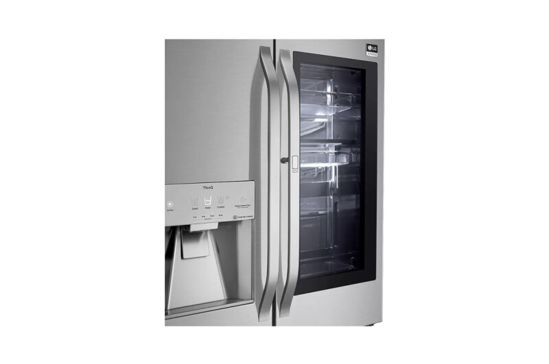 LG STUDIO 24 cu. ft. Smart wi-fi Enabled InstaView® Door-in-Door® Counter-Depth Refrigerator with Craft Ice™ Maker SRFVC2406S