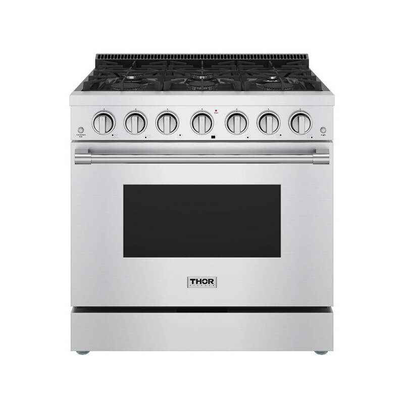 36 Inch S Series Professional Freestanding Gas Range SRG3601