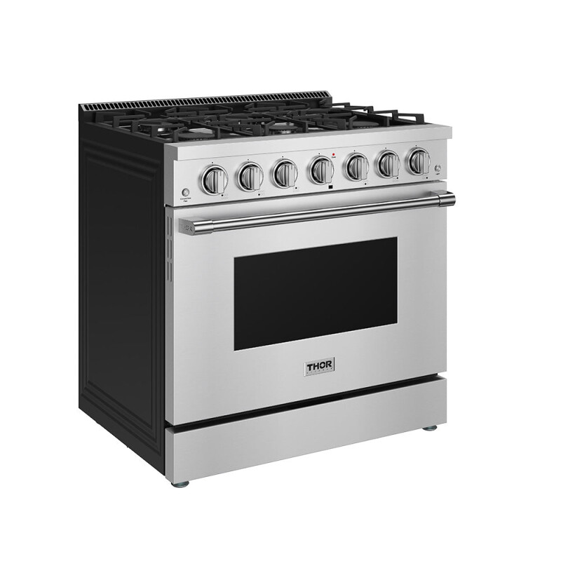 36 Inch S Series Professional Freestanding Gas Range SRG3601