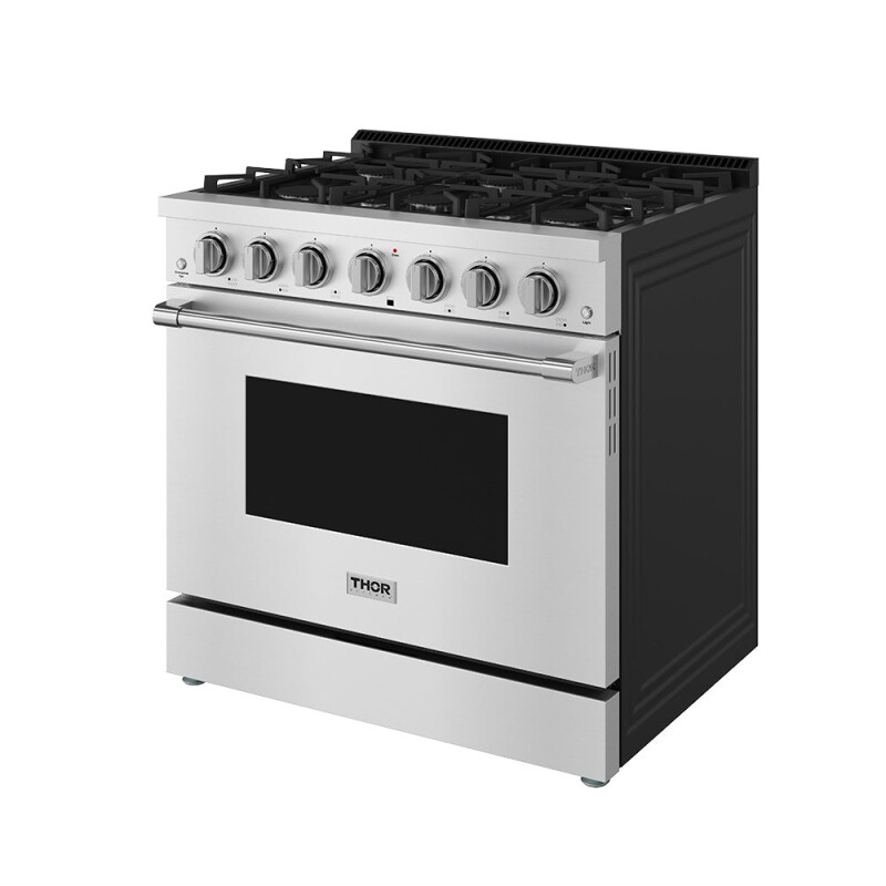 36 Inch S Series Professional Freestanding Gas Range SRG3601