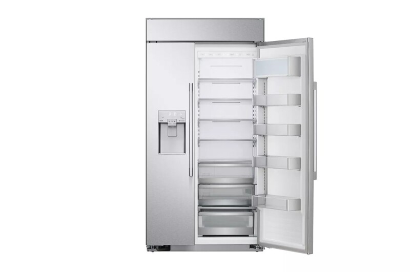 26 cu. ft. Smart Side-by-Side Built-In Refrigerator with Ice & Water Dispenser view 7