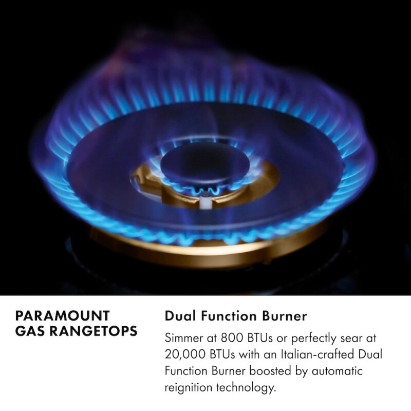 30 In. Paramount Gas Rangetop With 4 Burners And Porcelain Cooktop In Stainless Steel SRT30