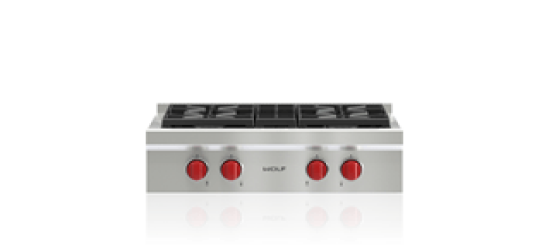 30" Sealed Burner Rangetop - 4 Burners SRT304LP