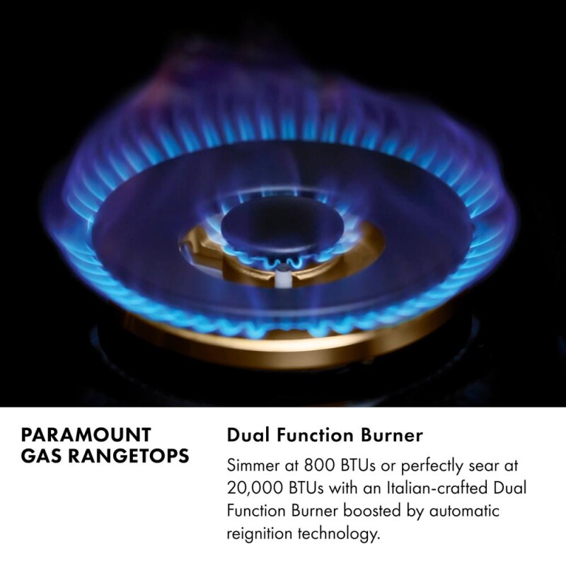 36 In. Paramount Gas Rangetop With 6 Burners And Porcelain Cooktop In Stainless Steel SRT36