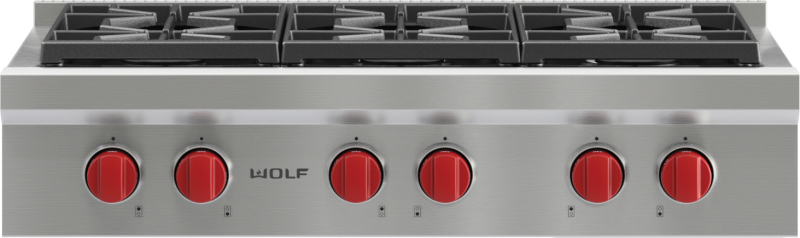 36" Sealed Burner Rangetop - 6 Burners SRT366