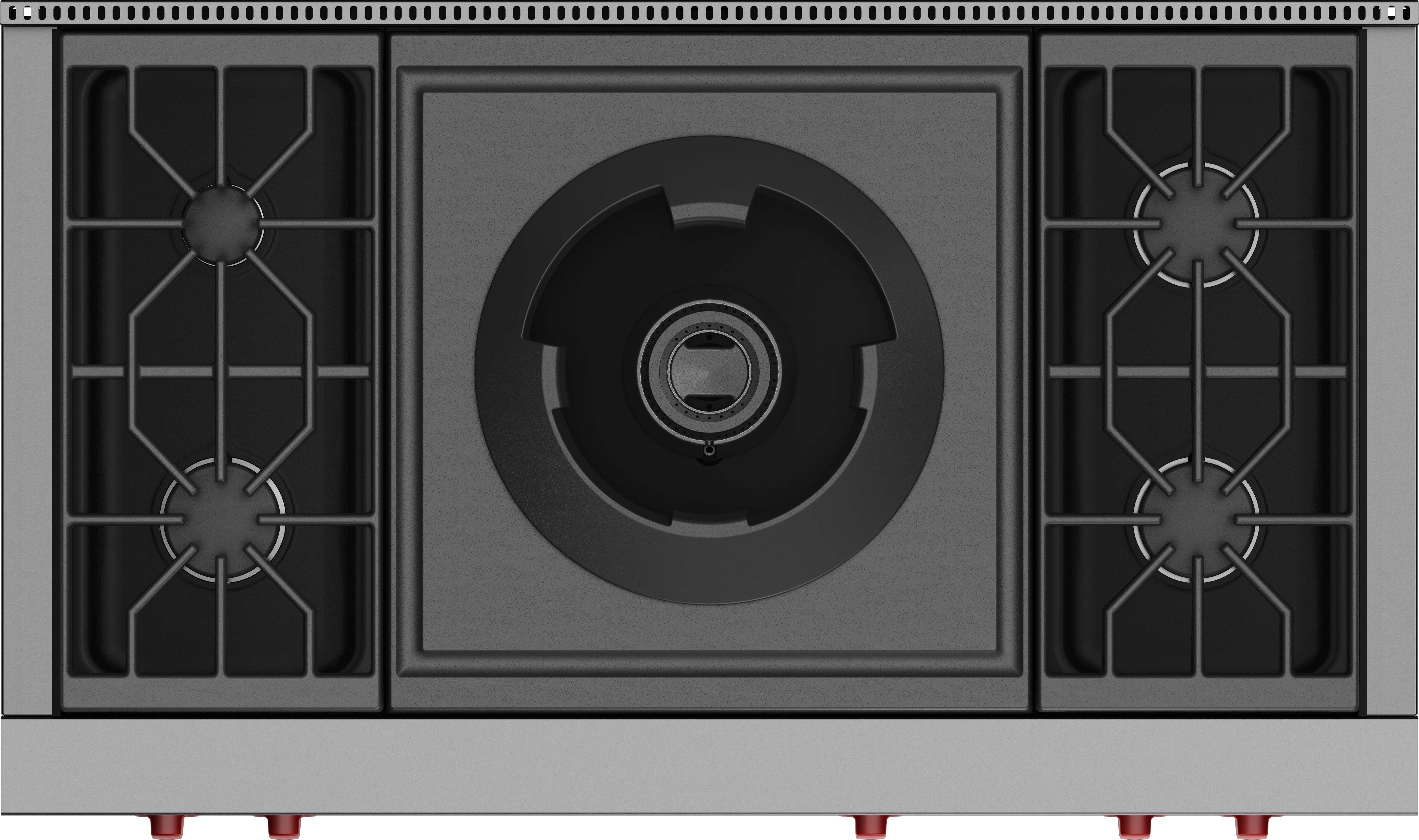48" Sealed Burner Rangetop - 4 Burners and Wok Burner SRT484W