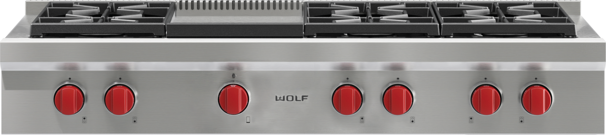 48" Sealed Burner Rangetop - 6 Burners and Infrared Griddle SRT486GLP