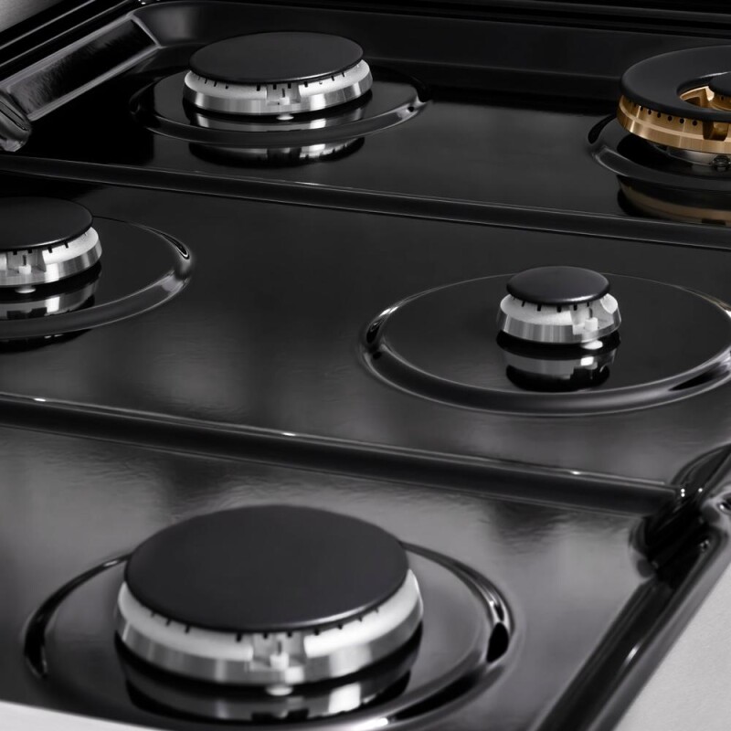 36 In. Paramount Gas Rangetop With 6 Burners And Porcelain Cooktop In Satin Stainless Steel SRTS36
