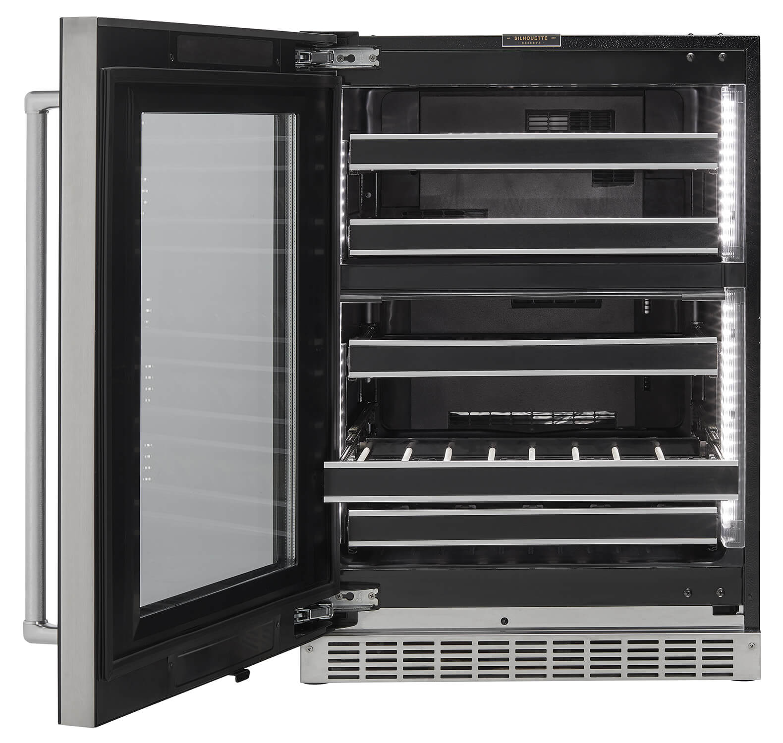 Reserve 24″ Built-in Wine Cellar Left Swing view 15