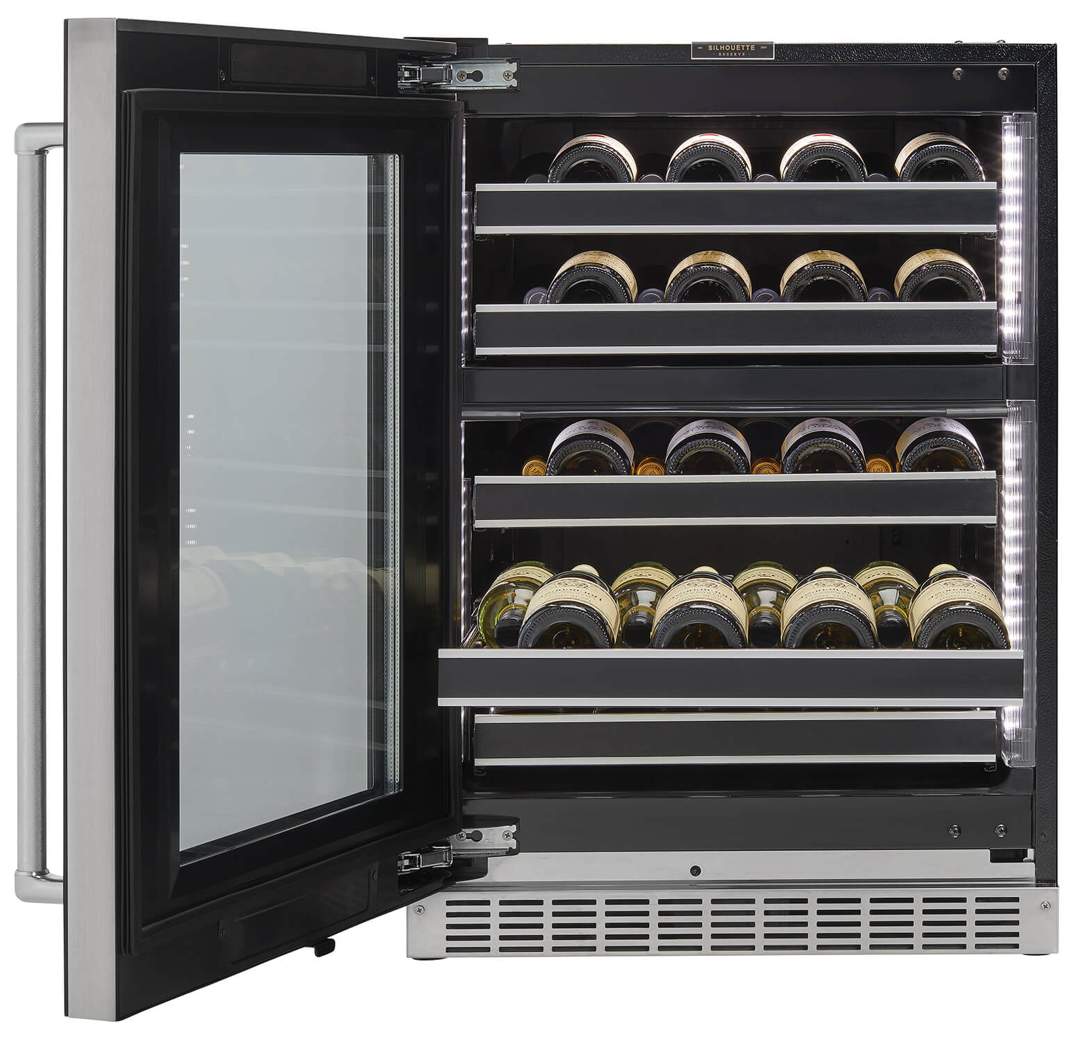 Reserve 24″ Built-in Wine Cellar Left Swing view 14