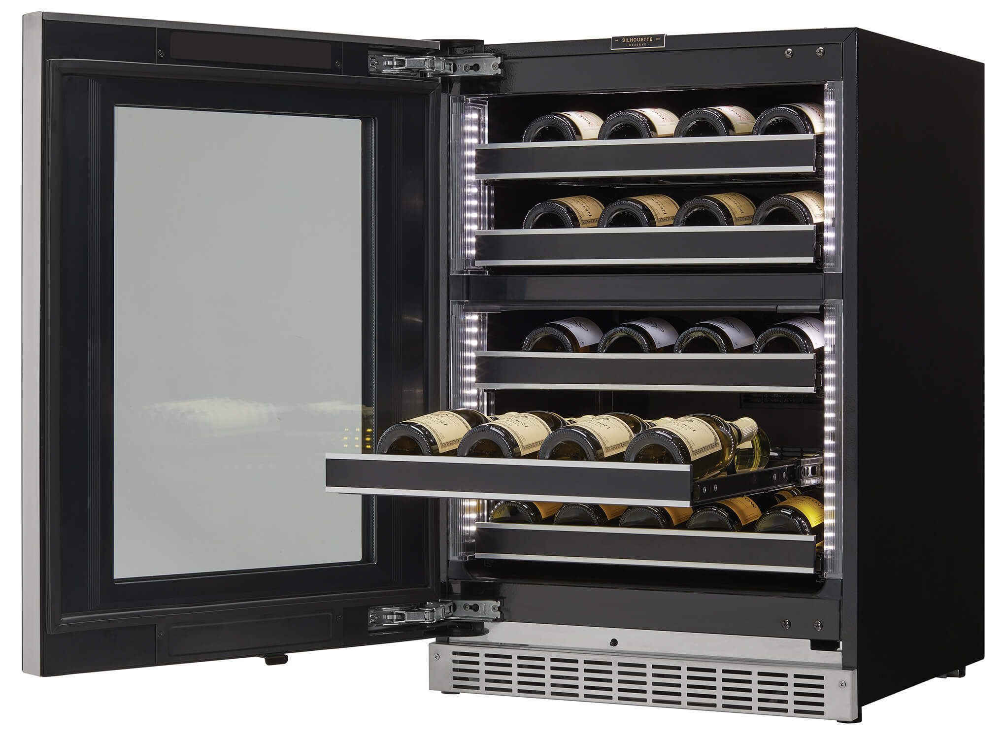 Reserve 24″ Built-in Wine Cellar Left Swing view 11