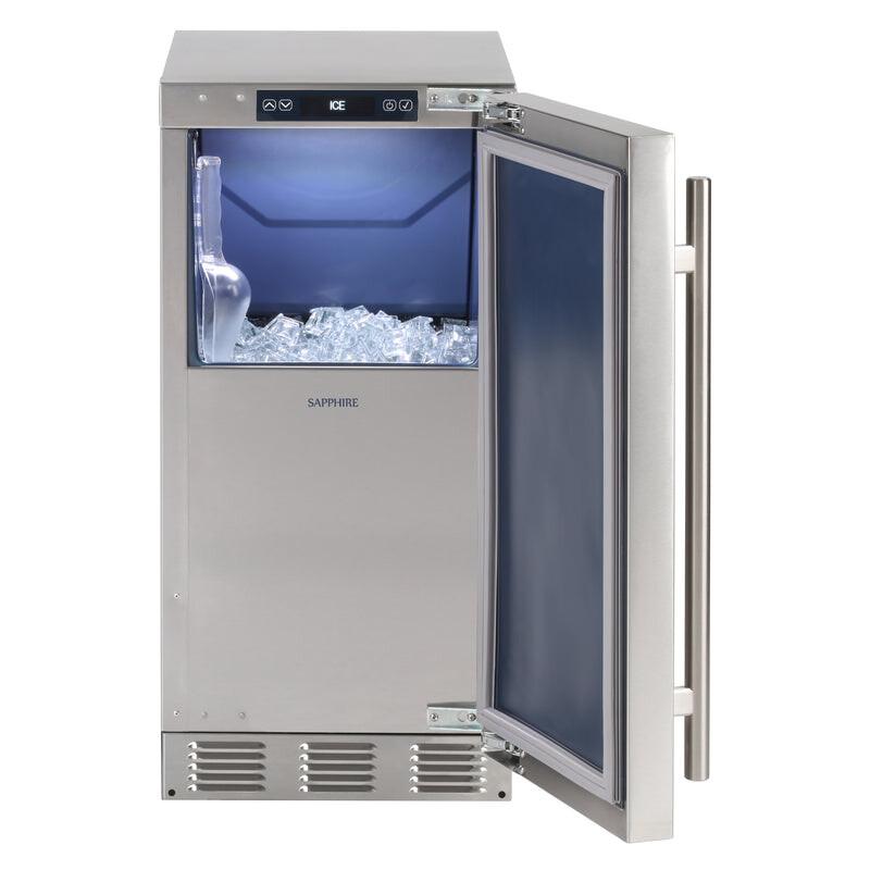 Clear Ice Machine ADA Height | Indoor Square Cube Ice Maker SSIM15PPRADA