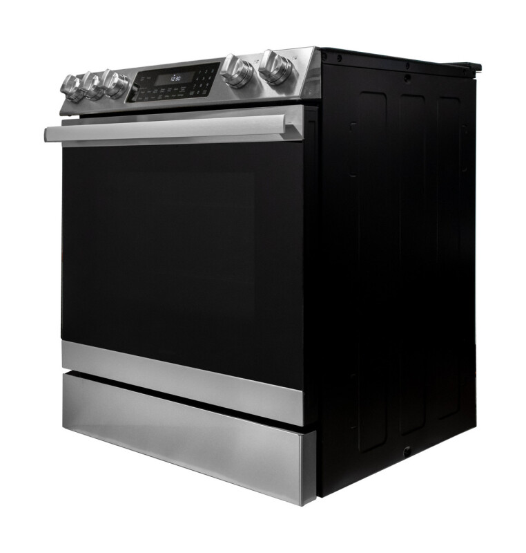 30 In. Electric Convection Slide-in Range With Air Fry view 4