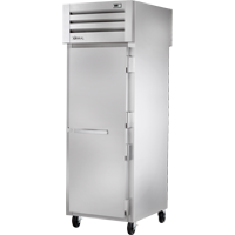 Pass-Thru Solid Front/Glass Rear Swing Doors Refrigerator with Hydrocarbon Refrigerant STA1RPT1S1GHC